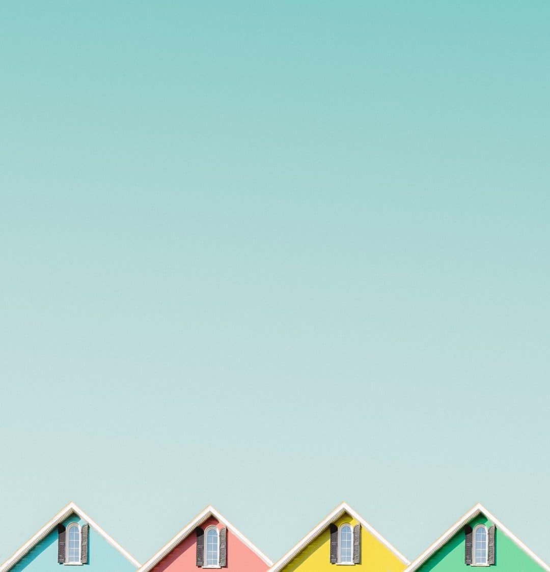 Rooftops on Sea of Blue Rooftops on Sea of Blue