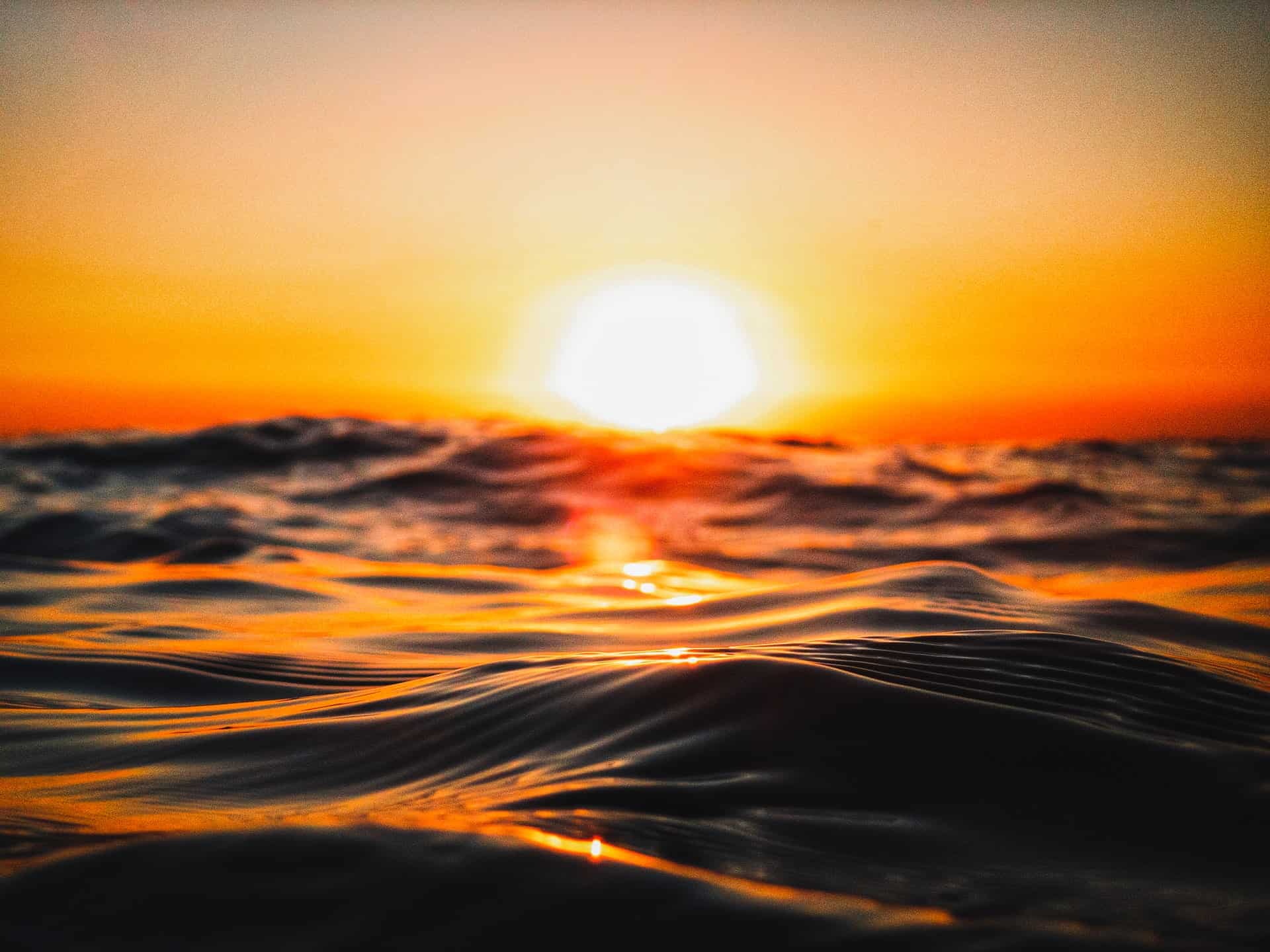 Sunset Over the Ocean Sunset Over the Ocean