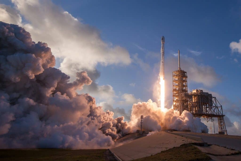Rocket Taking Off