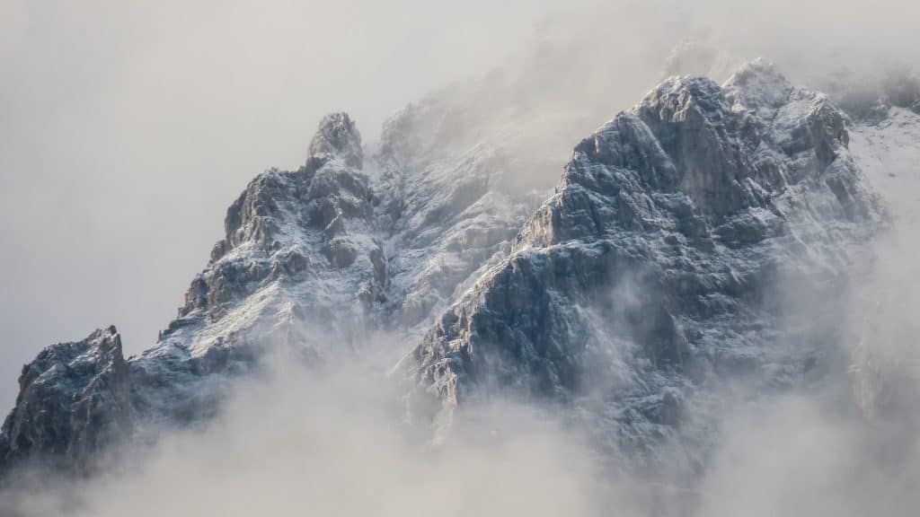 Snow Capped Mountains Cold