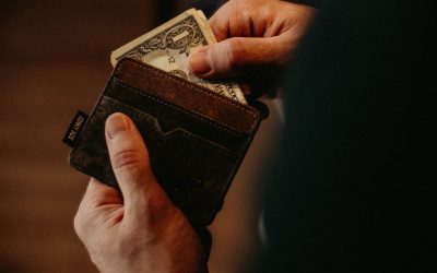 Wallet with Dollars