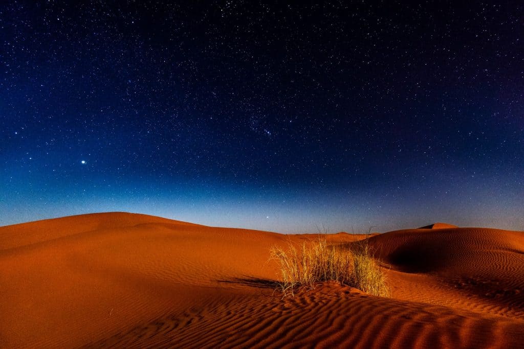 Desert Night Sand Stars