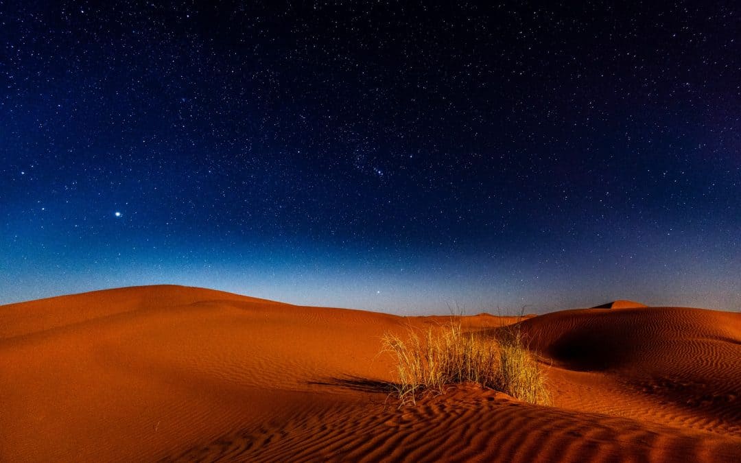 Desert Night Sand Stars