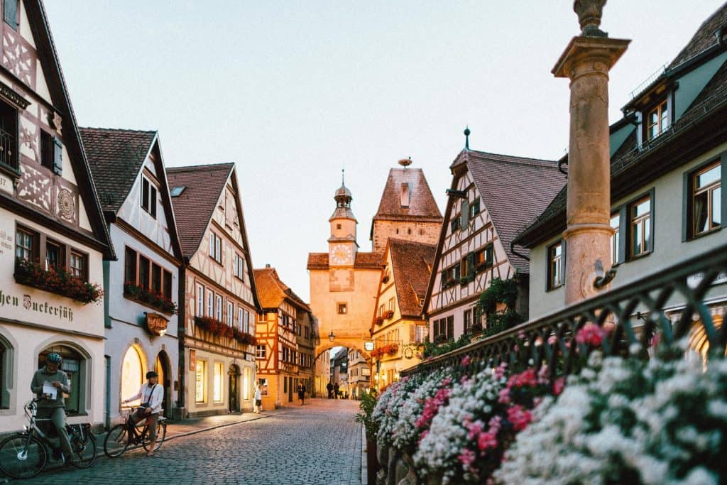 Europe Germany Town Bavarian