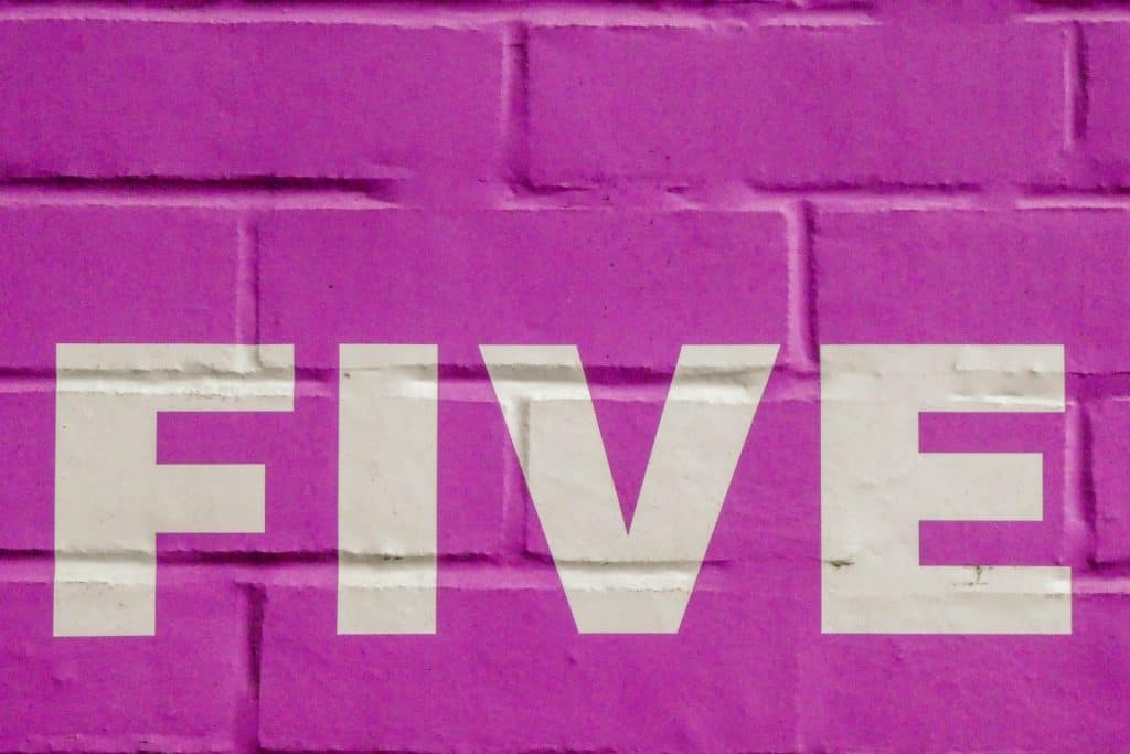 Five 5 Wall Paint