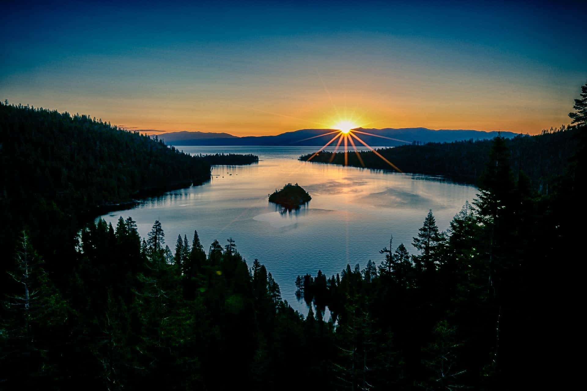 Lake Tahoe Sunset Lake Tahoe Sunset