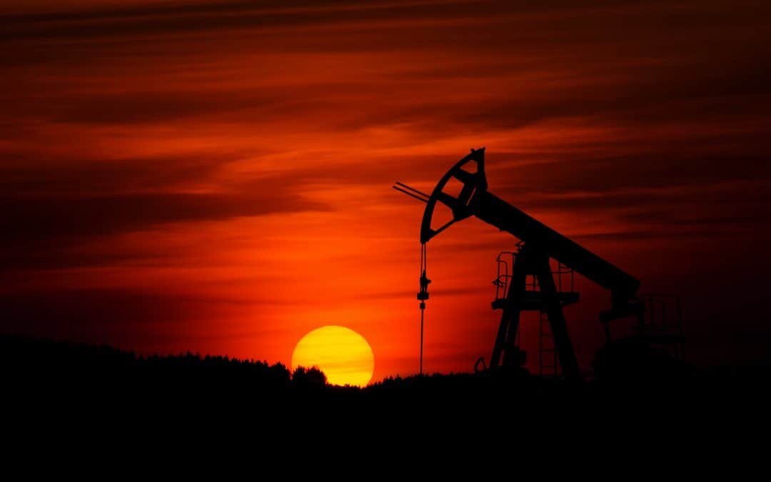 Oil Rig Sunset