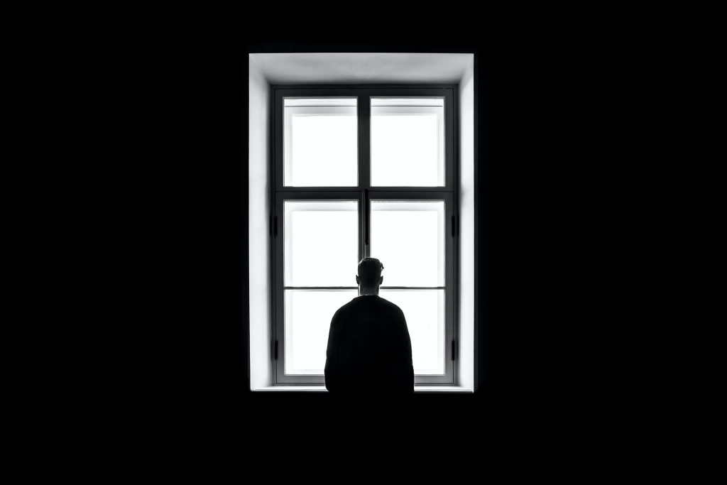 Person Staring out a Window