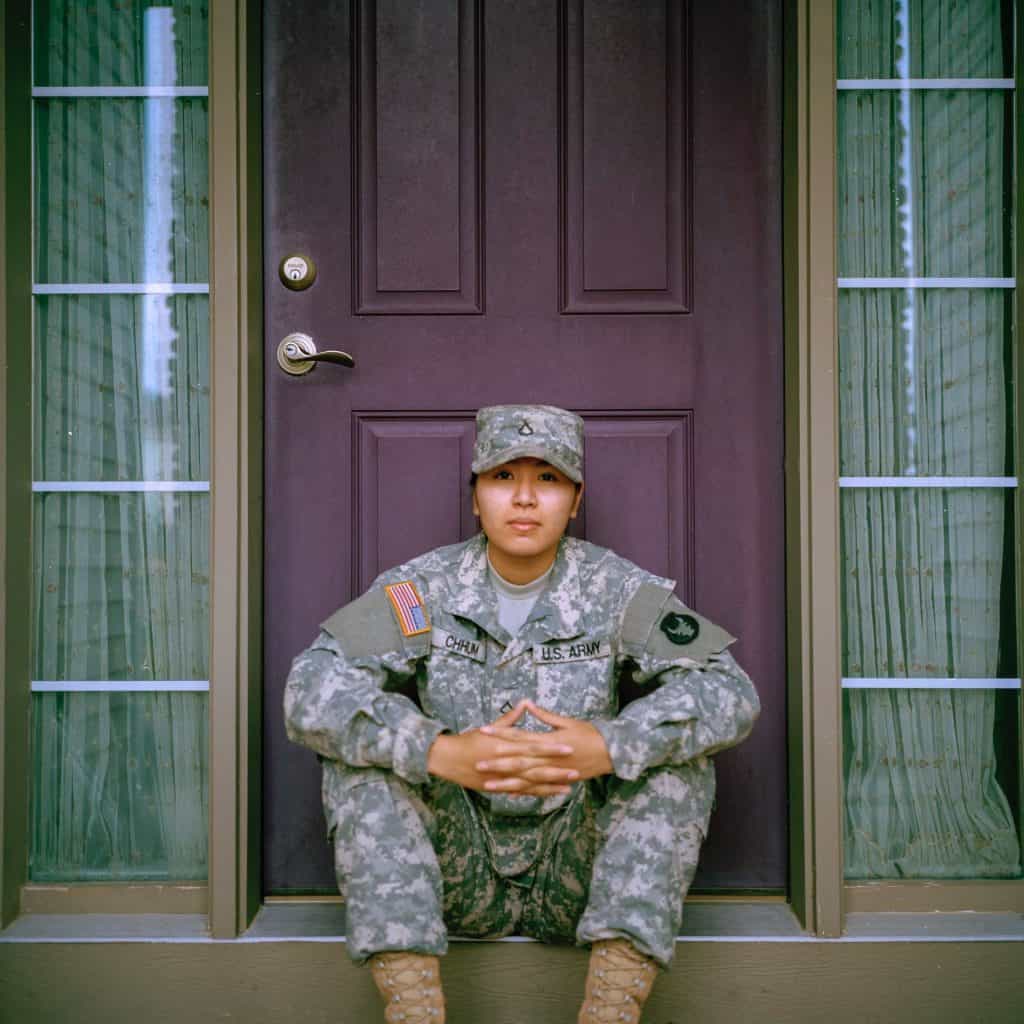 Soldier Home Door