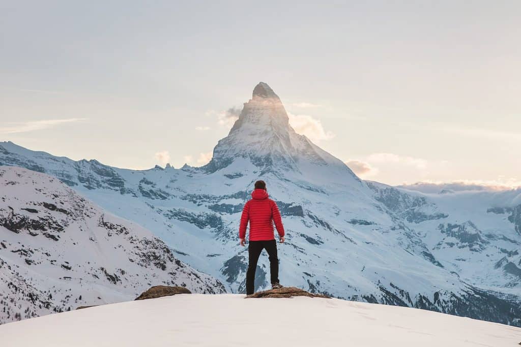 Success Climbing a Mountain