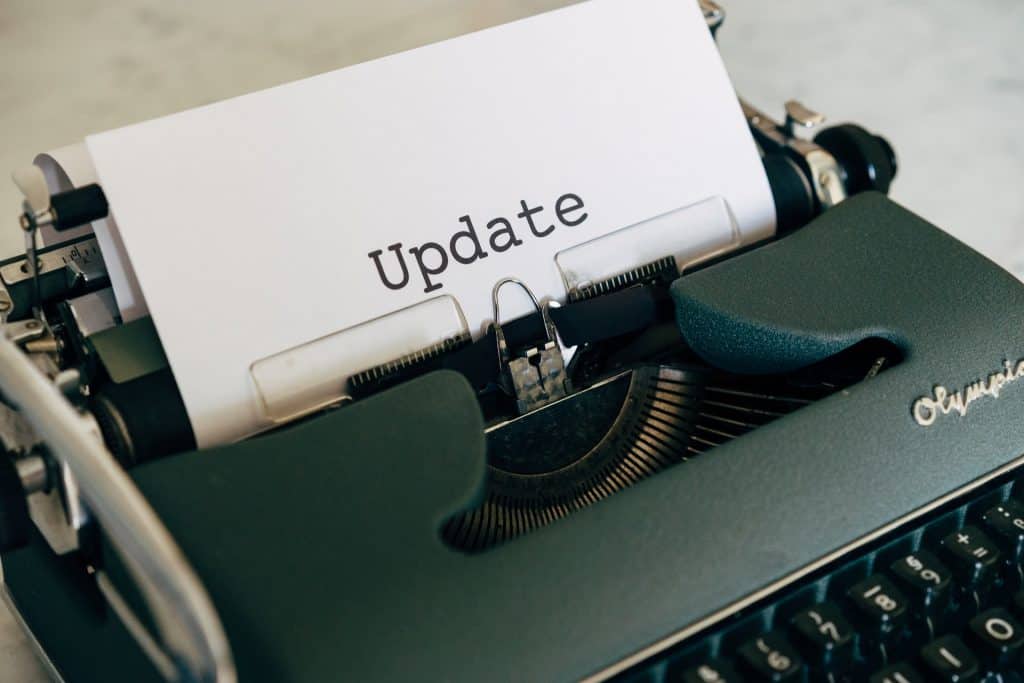 Update Typewriter