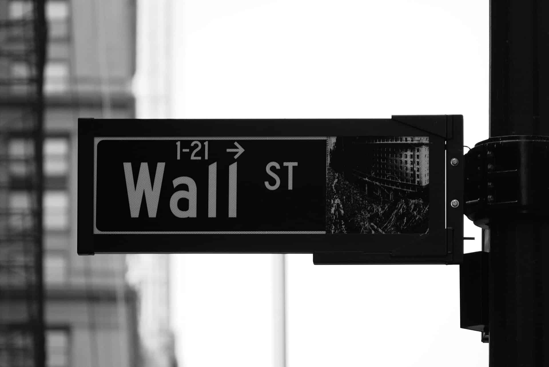Wall Street Sign Wall Street Sign