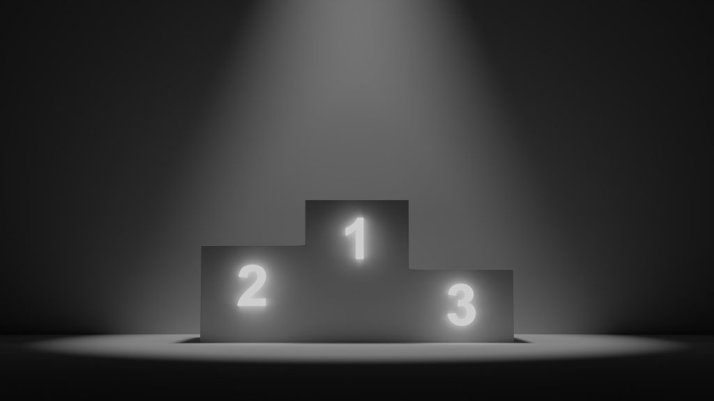 Winner Podium