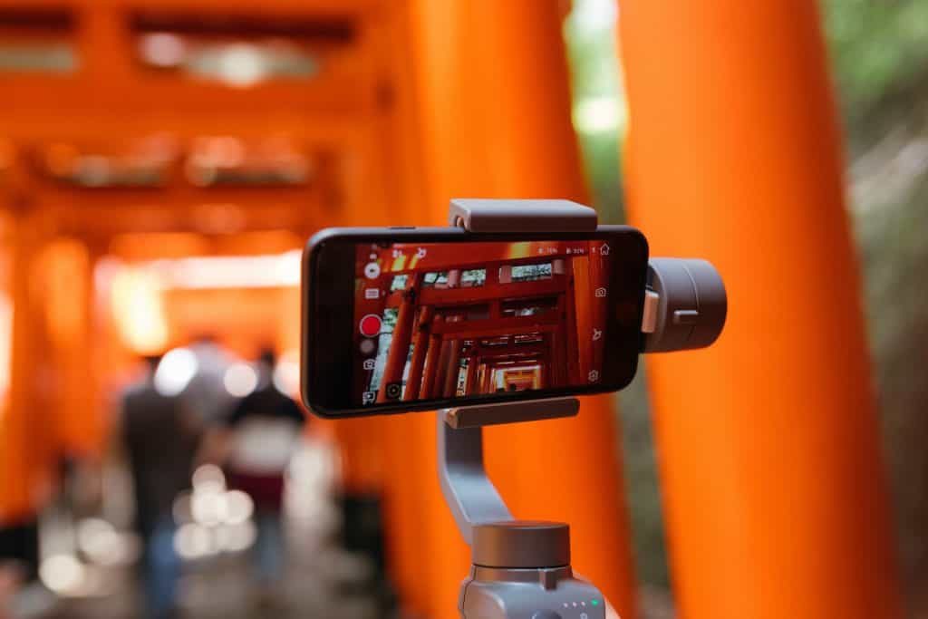 Cell Phone Video Selfie Record