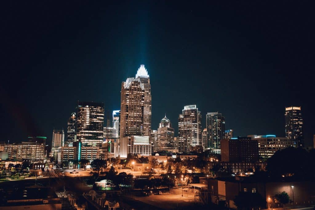 Charlotte NC Night
