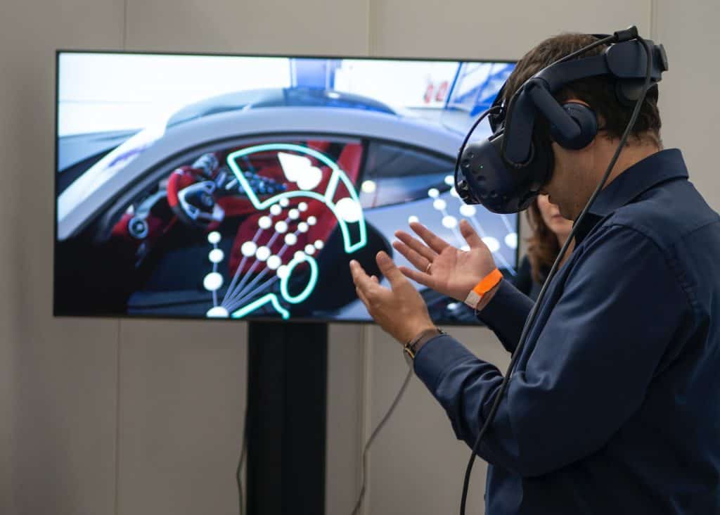Technology VR Virtual Reality Car