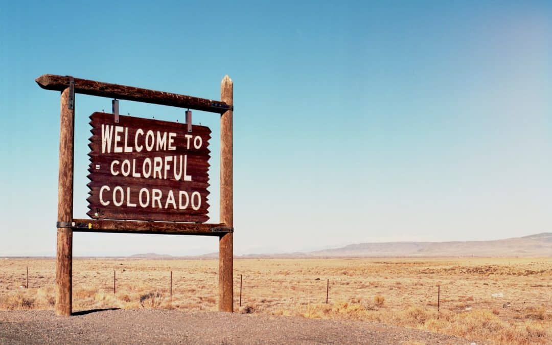 Welcome to Colorado Sign