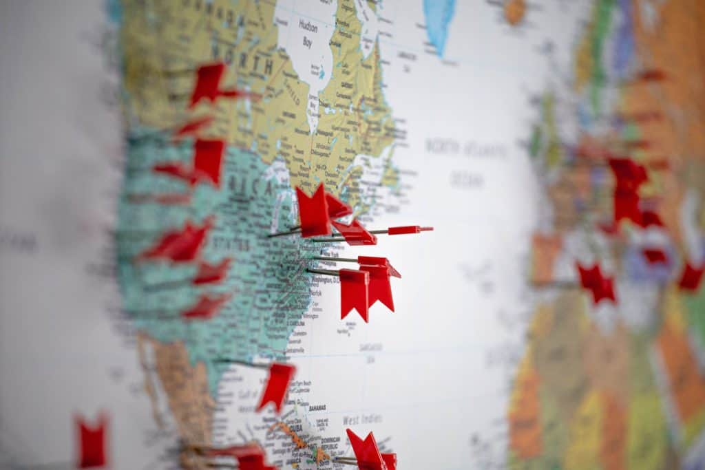 Map Red Flag