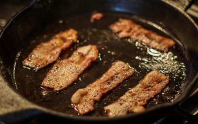 Sizzle Sizzling Bacon Pan Grease