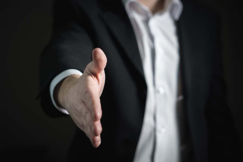 sell fast handshake suit