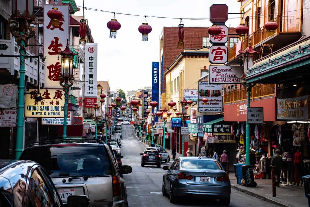 china street lanterns