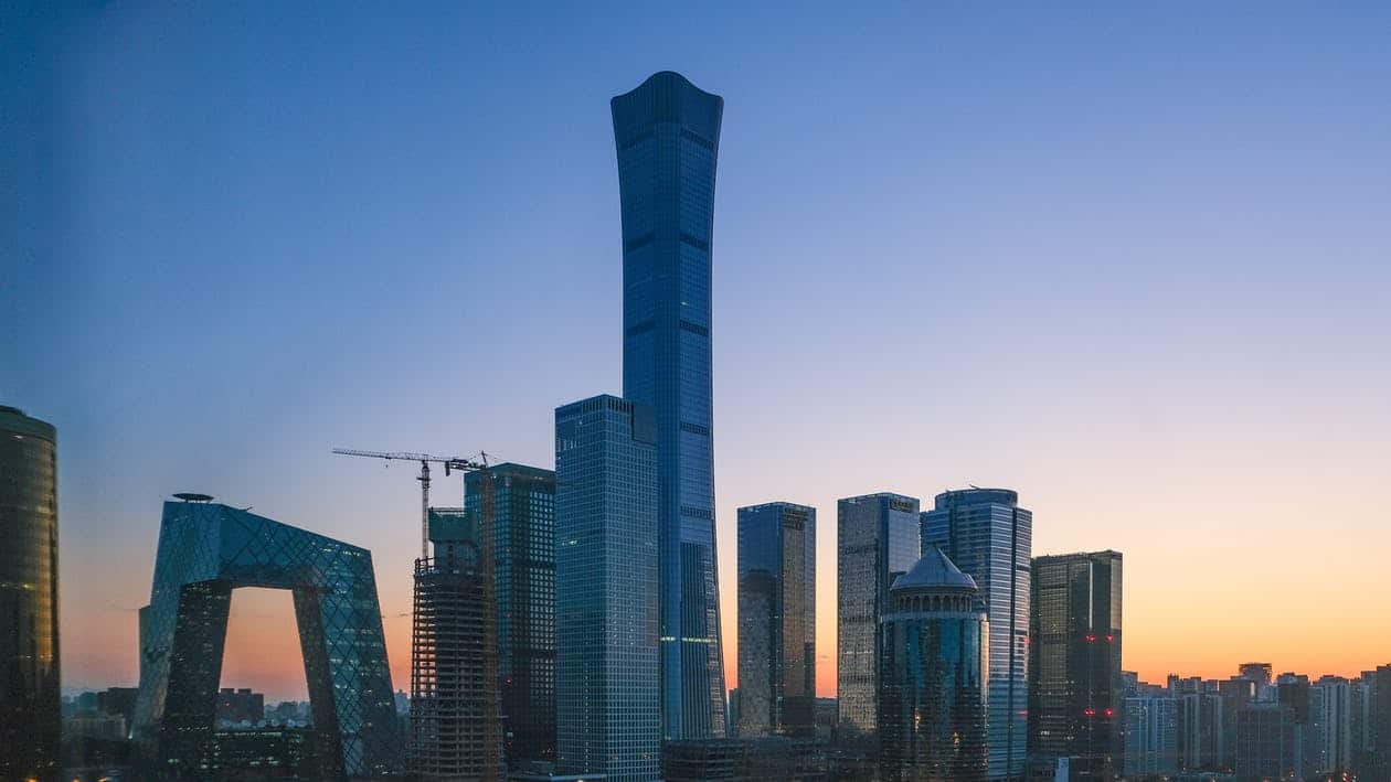 Beijing City Skyscrapers