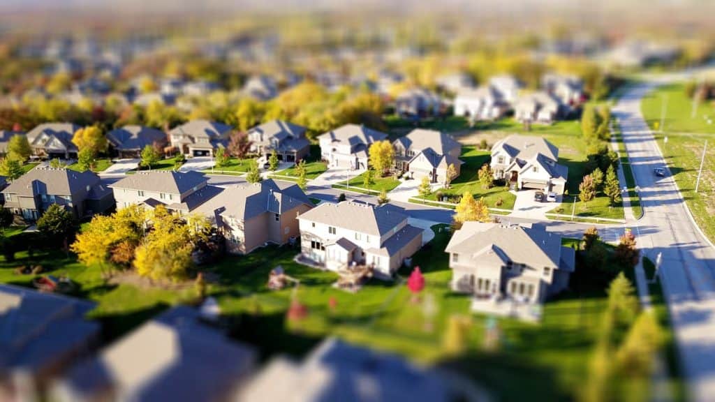 Neighborhood model homes