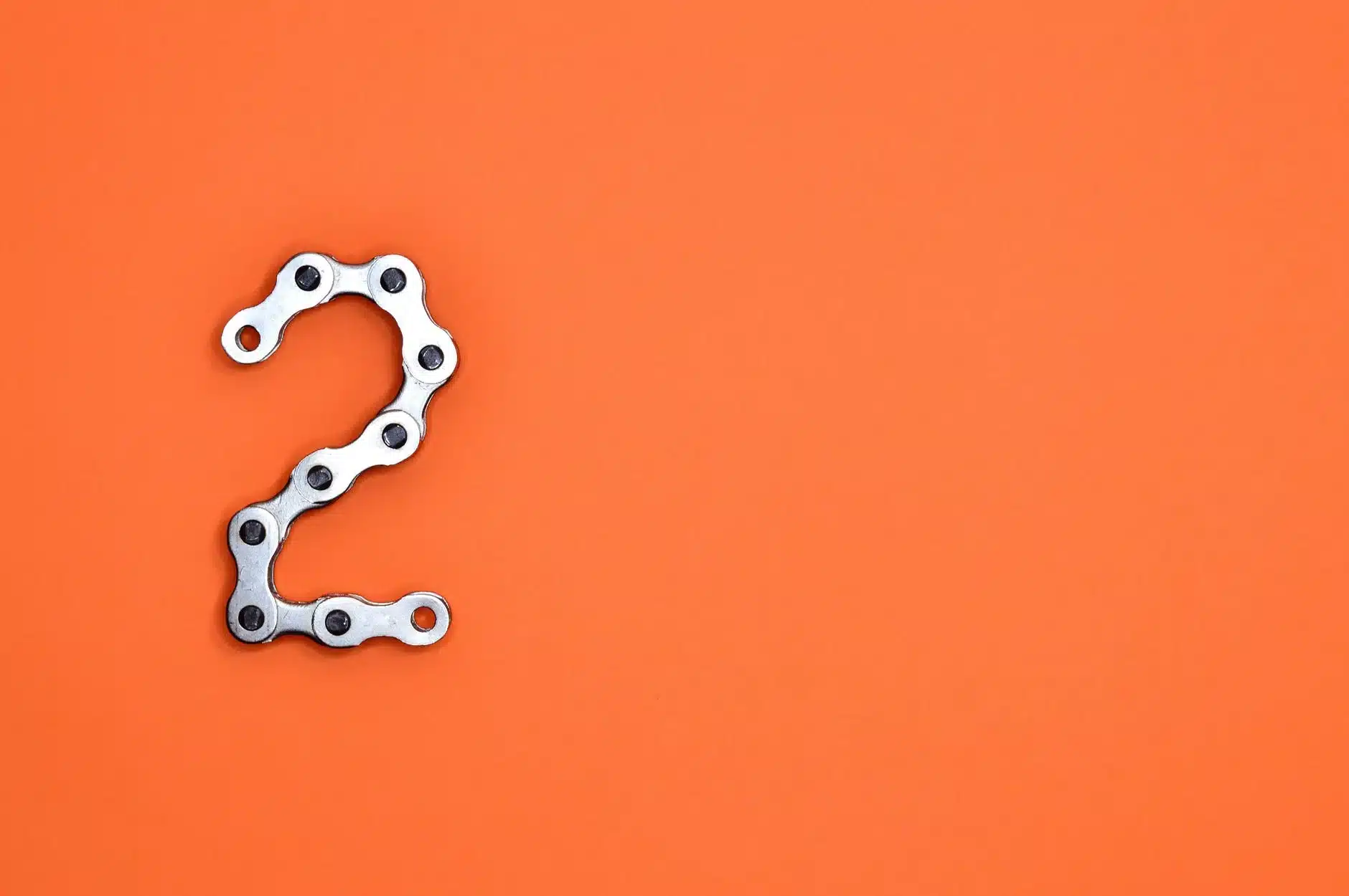 2 two numbers orange