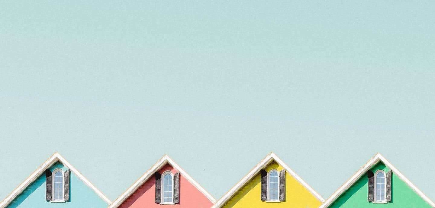 roof tops green color