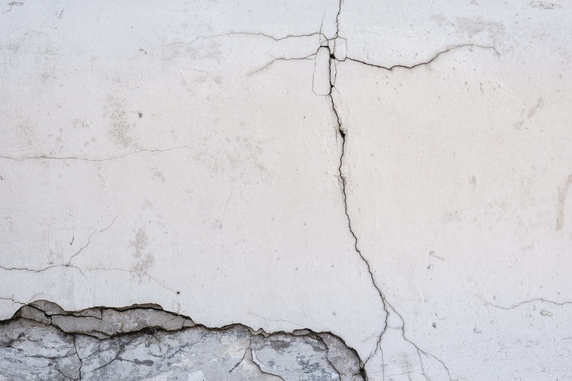 Cement Cracked