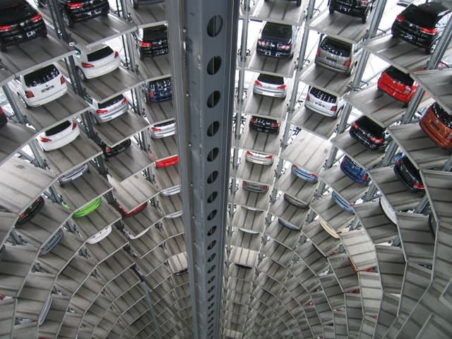Parking Cars Easement Elevator Line