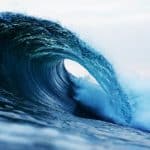 Wave Water Crash Blue