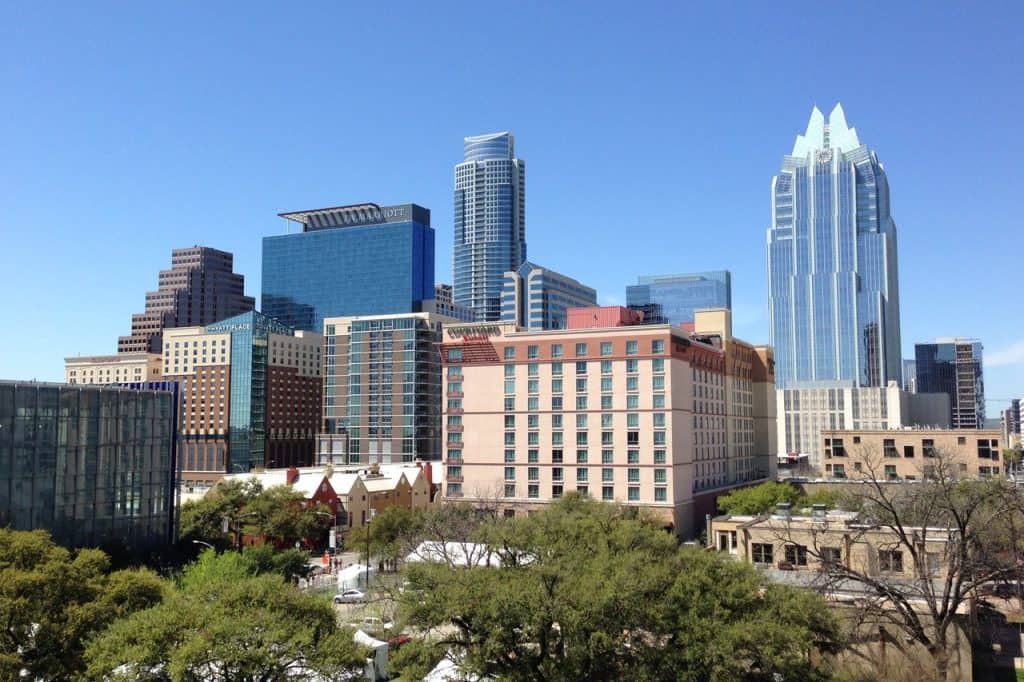 austin texas city downtown