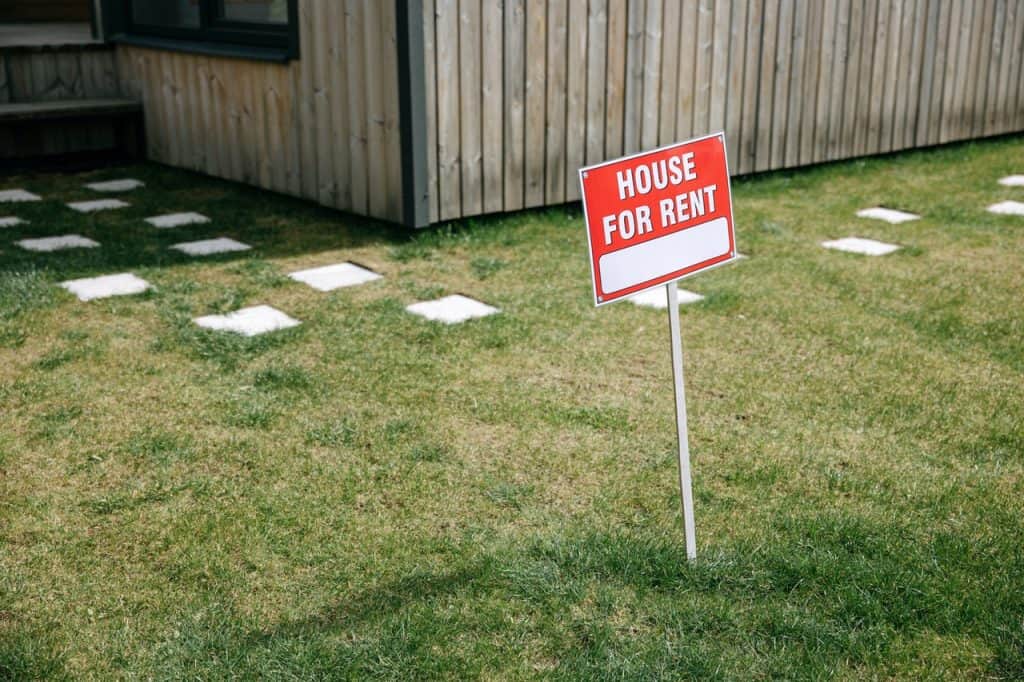 for rent sign