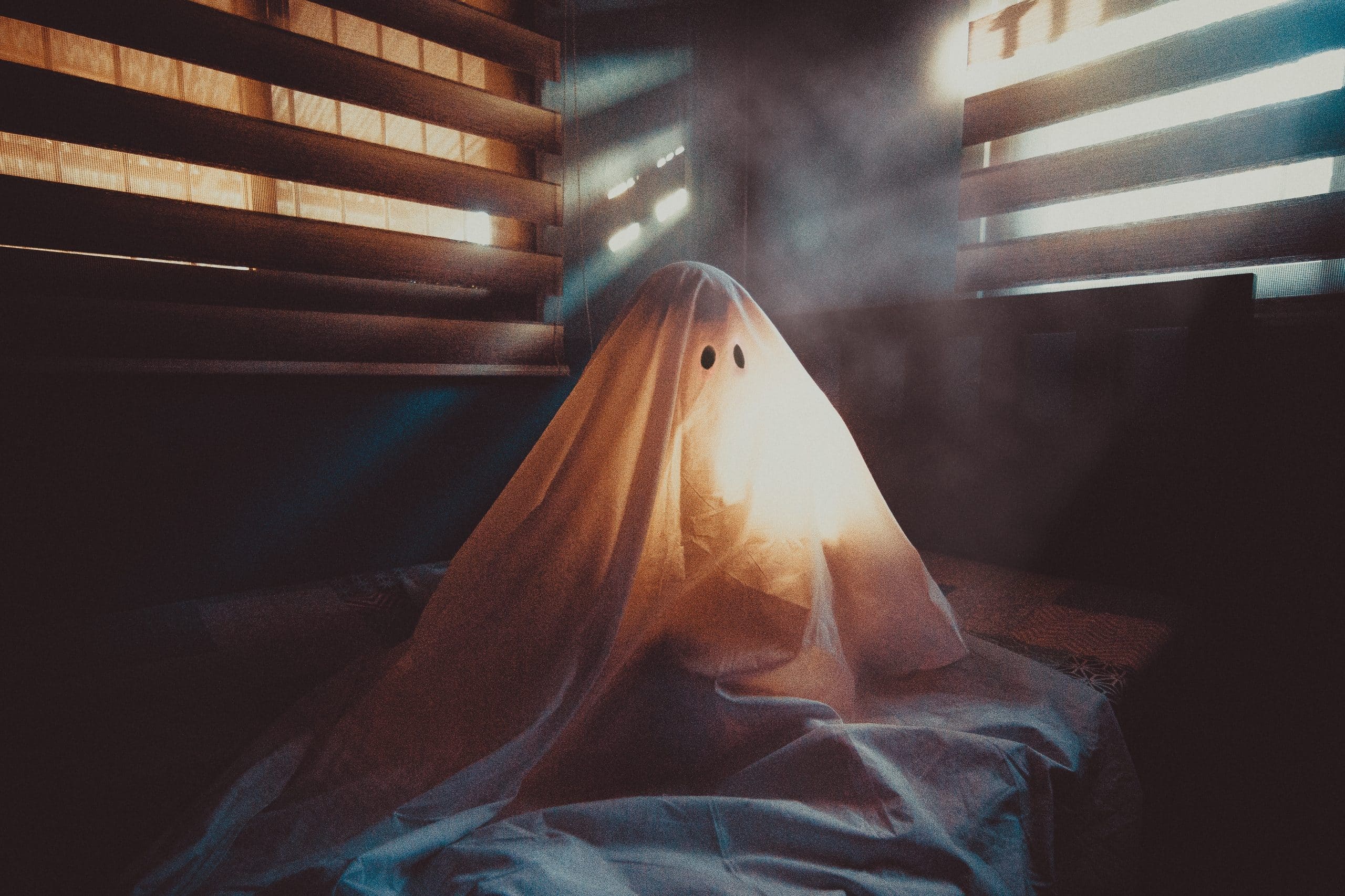 ghost in a house