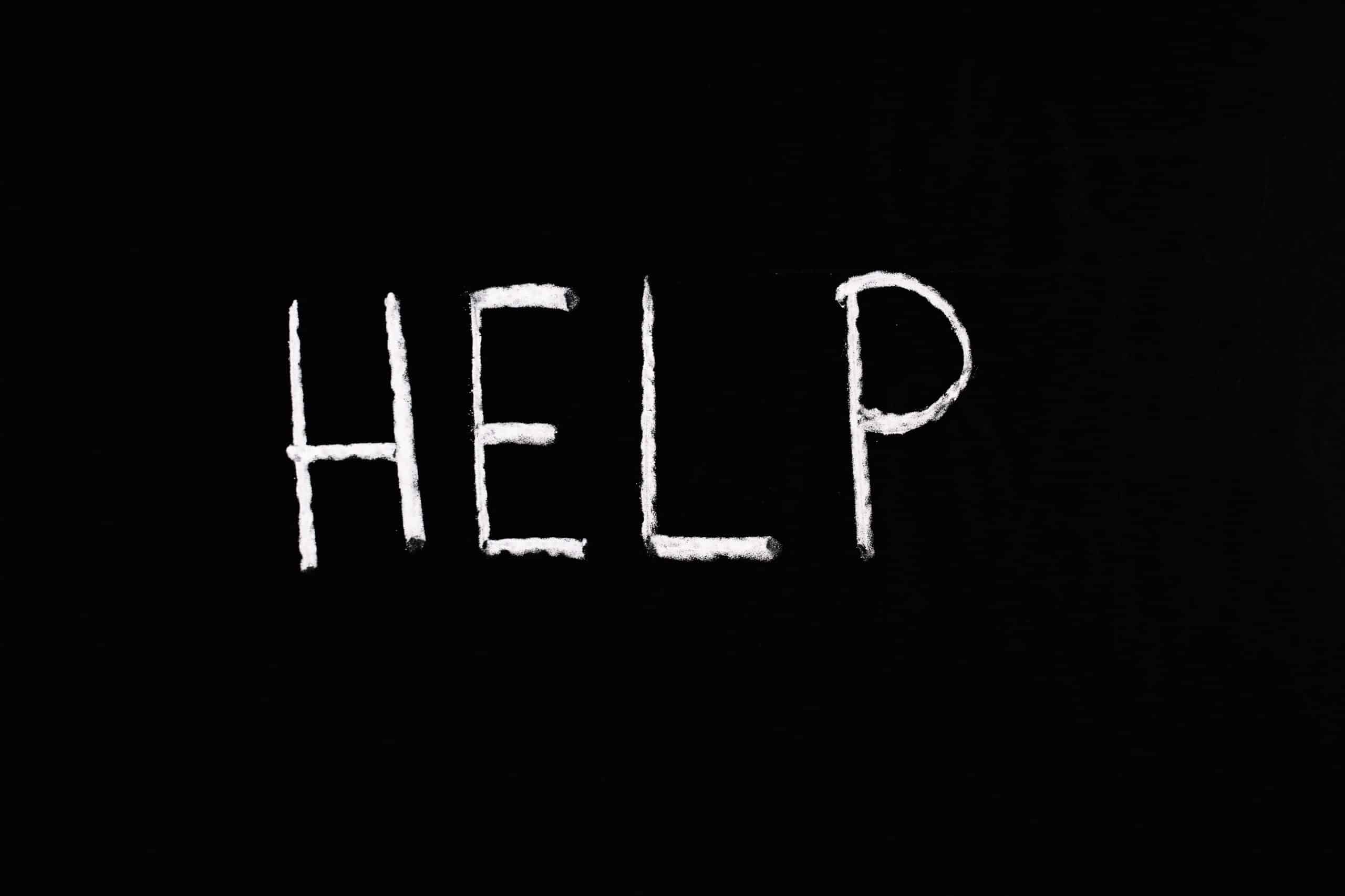 help black and white