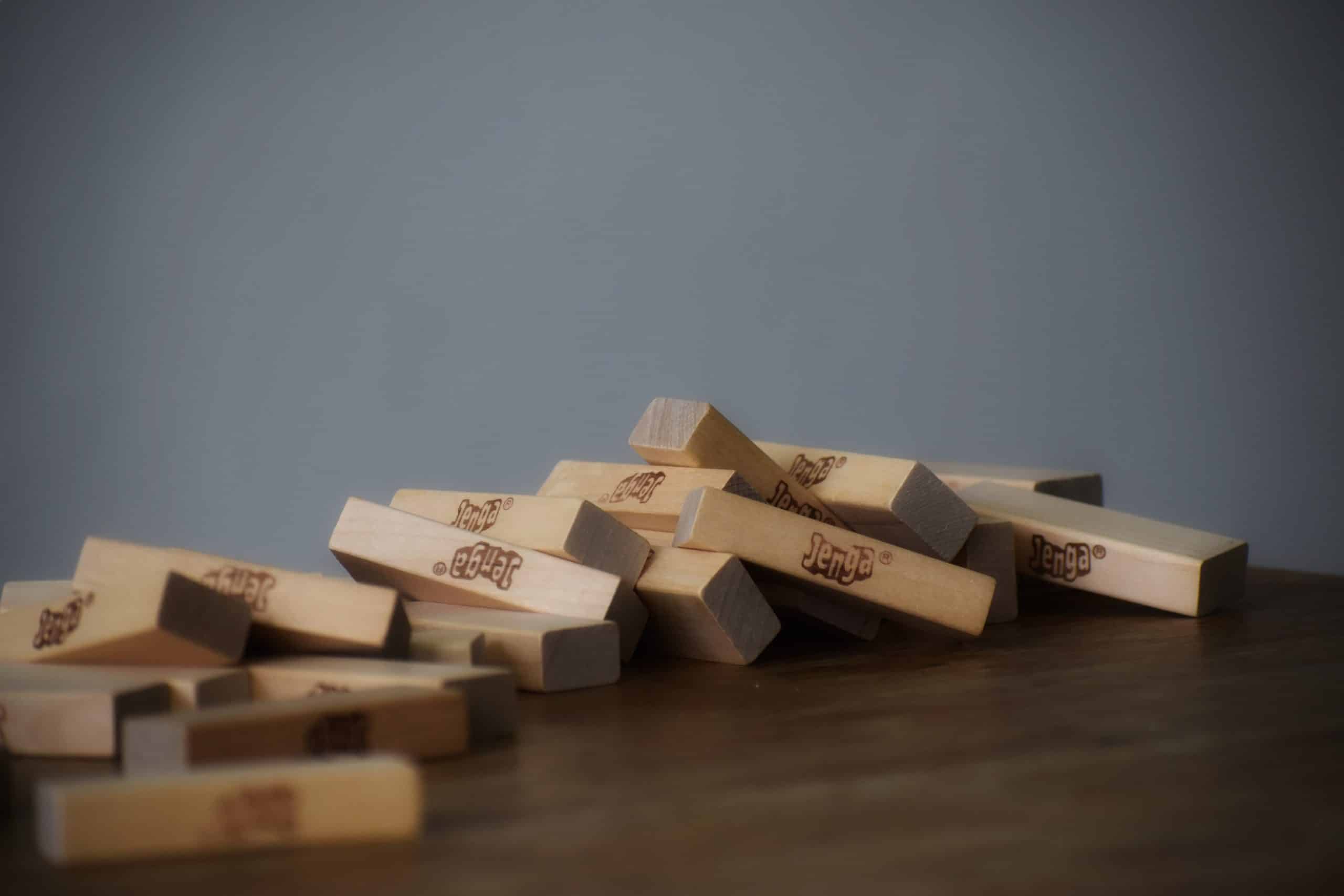 jenga blocks collapse