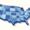 United States Map Sunbelt States Purchase