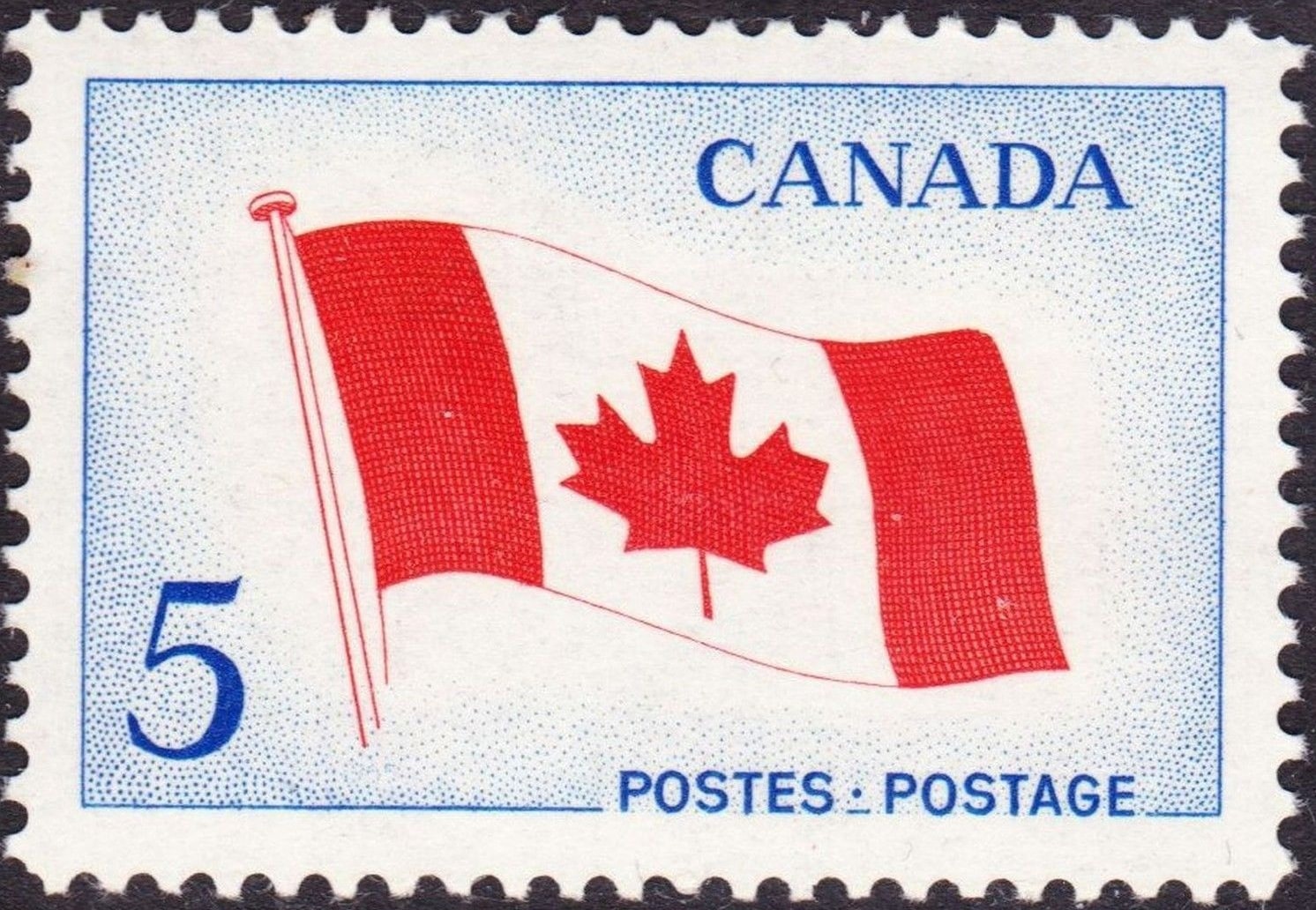1965-the-canadian-national-flag-5-cents-canada-stamp