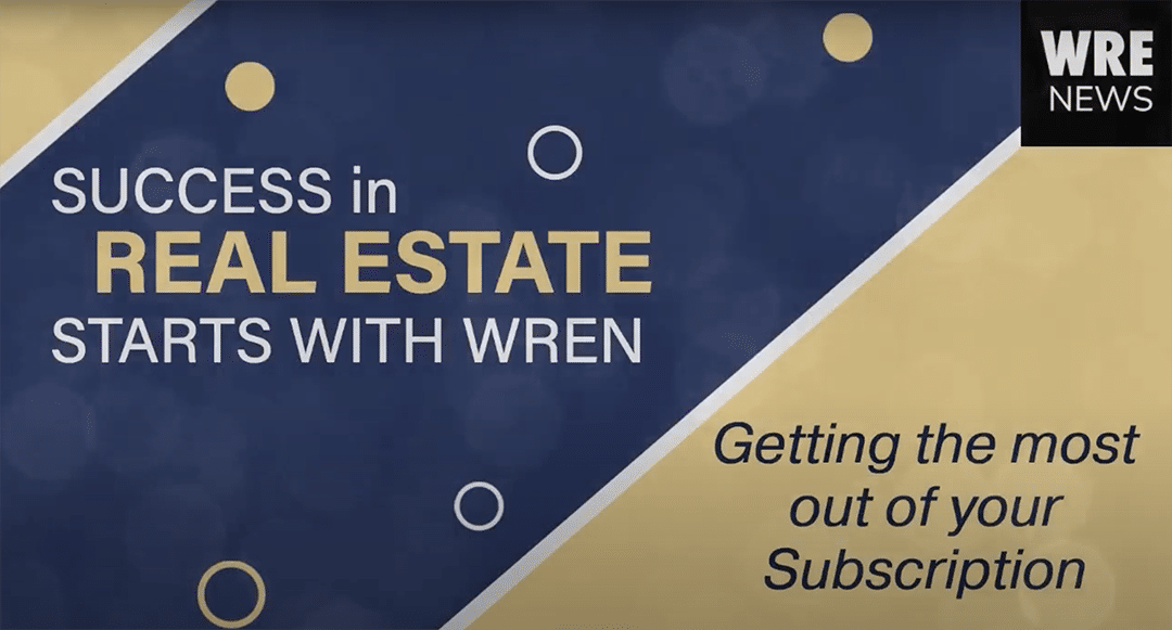 WRE News Subscriber Benefits