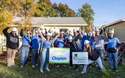 Clayton Completes Five Volunteer Home Rebuilding Projects