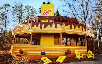 Now Open For Vacation Rentals: The Eggo House of Pancakes