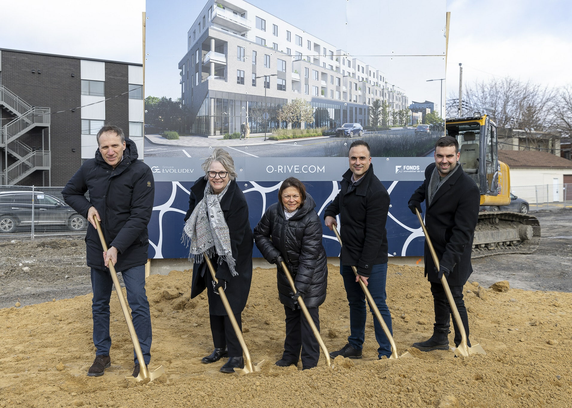 Fonds de solidarit- FTQ-O-Rive Residential Development Breaks Gr
