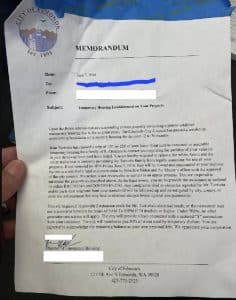 hoax letter