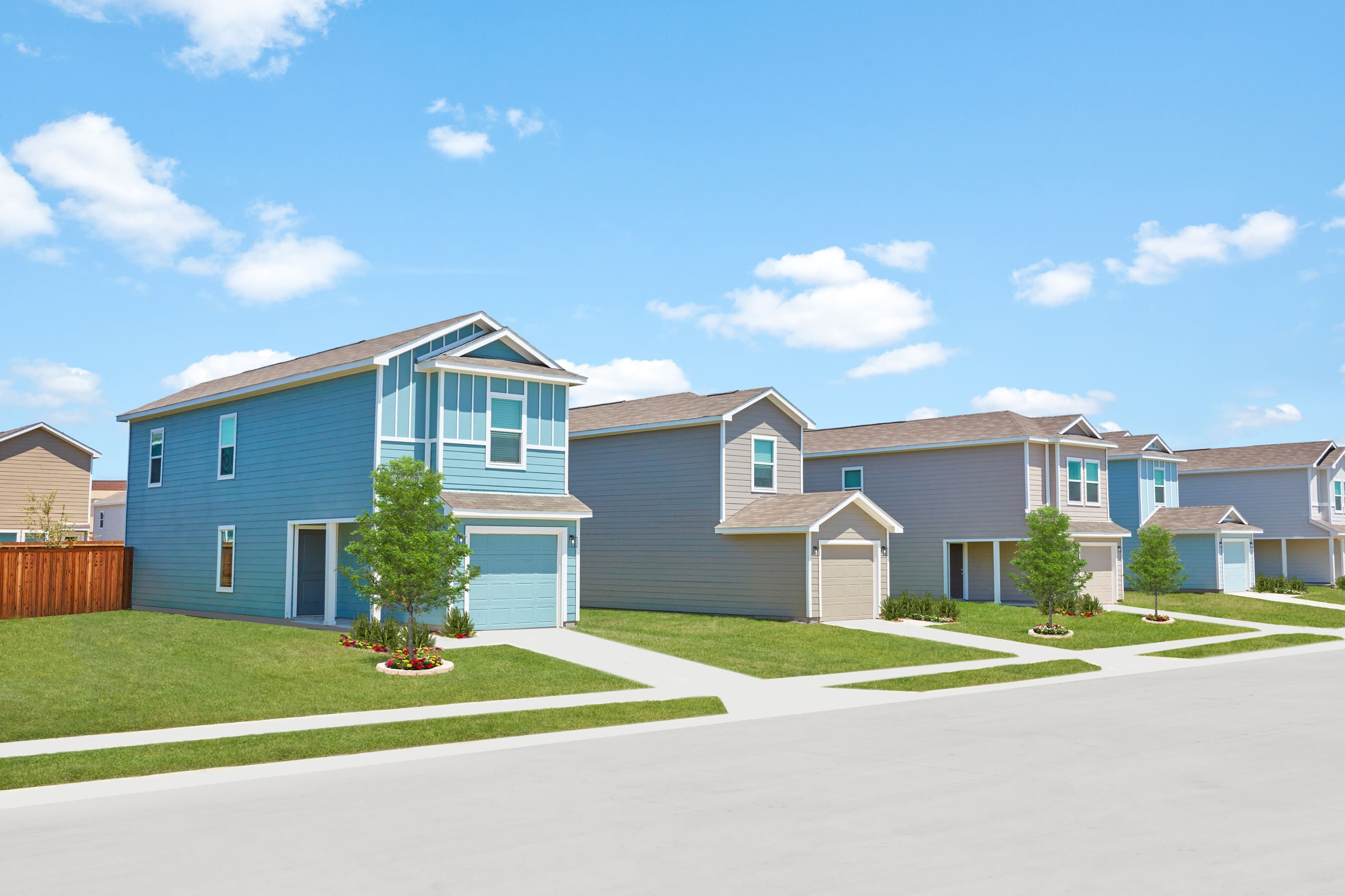 Lennar Corporation-Foree Ranch Streetscape