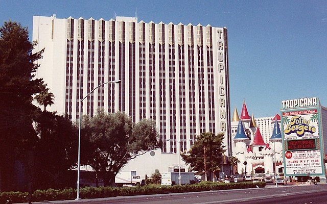 Las Vegas’ Iconic Tropicana Hotel is Demolished