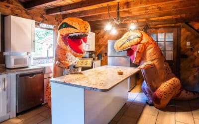 Can a T-Rex Family Help Spark Interest in a New Hampshire Home?