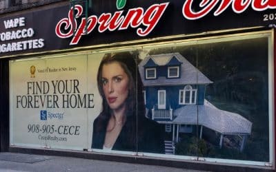 Horror Film Marketing Stunt Features Billboard with Julia Fox as a Realtor