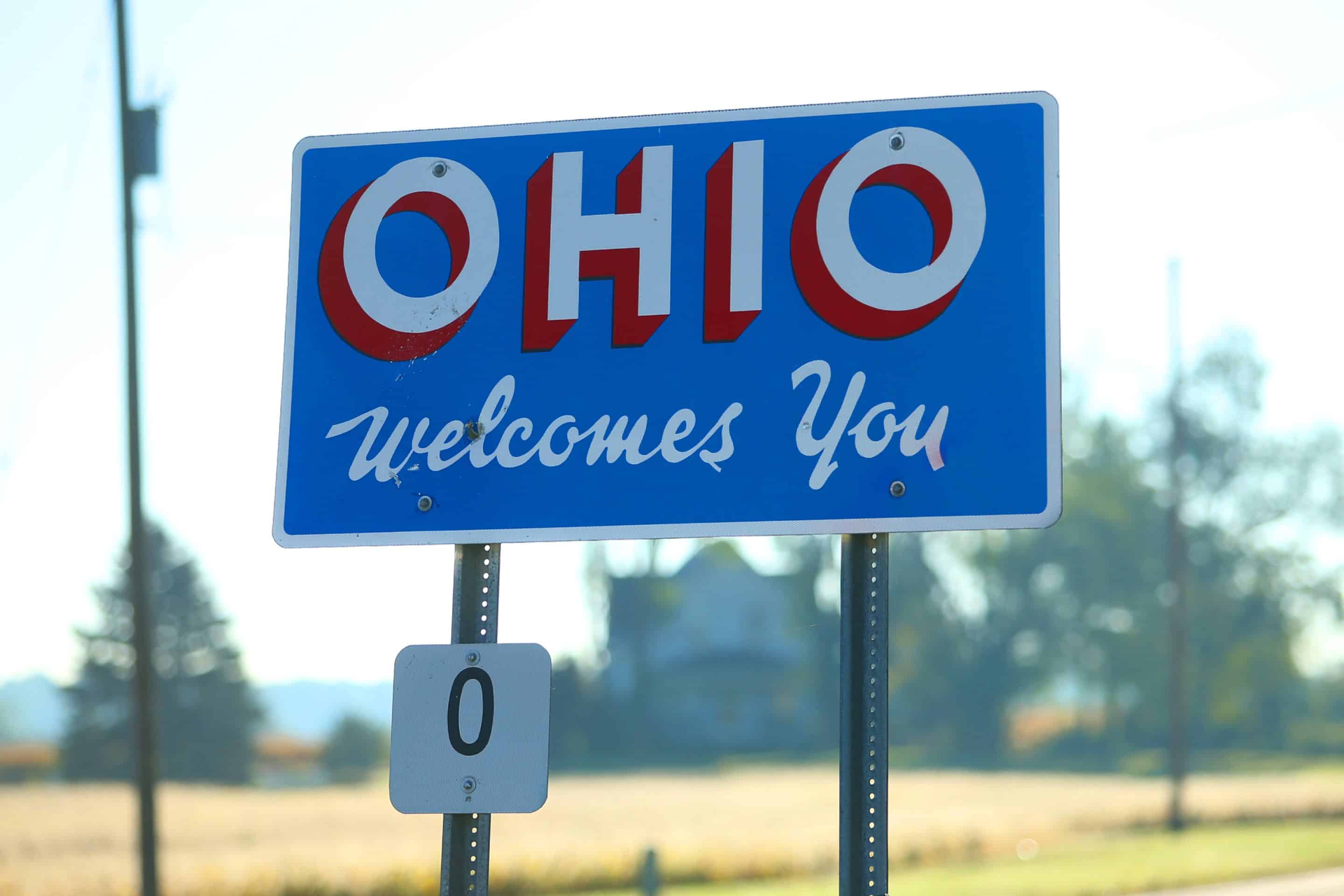 Welcome to Ohio Sign Photo: Fotoguy22/ Getty Images