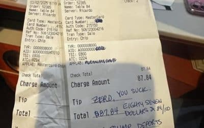 Ohio Real Estate Agent Fired After Leaving Hateful Message on Mexican Restaurant Receipt